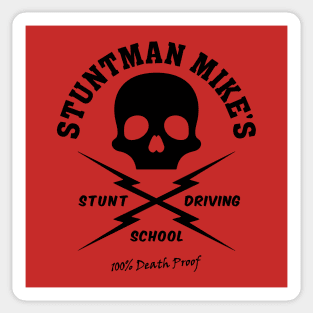 Mod.9 Death Proof Stuntman Mike Sticker